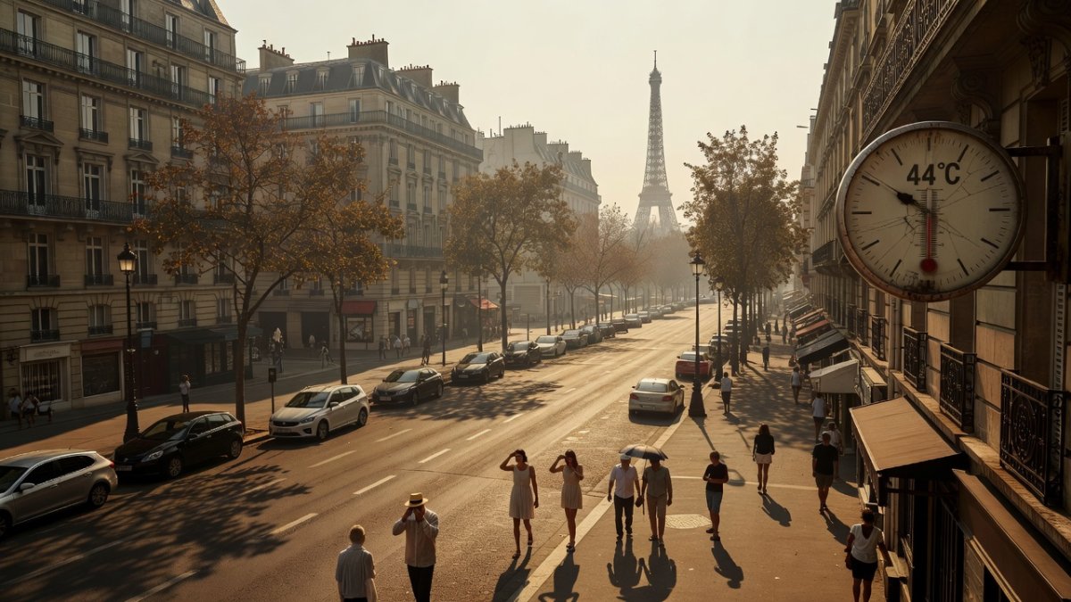 Europe Scorches: Heat Dome Pushes Temperatures Past 44C as France Declares Red Alert
