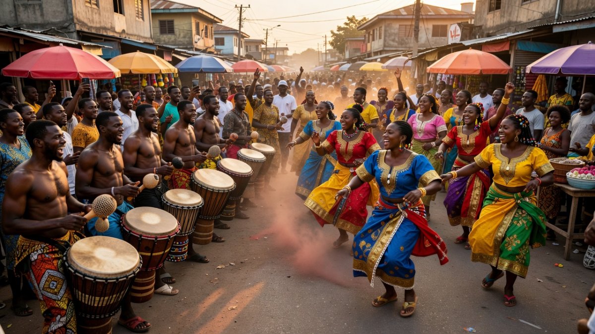 Afrobeats music culture scene in Lagos Nigeria