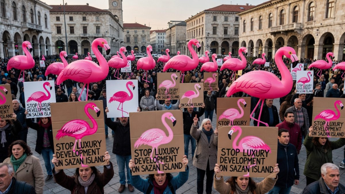 Albania's Flamingo Revolution: Mass Protests Erupt Over Kushner-Trump Luxury Resort on Sazan Island