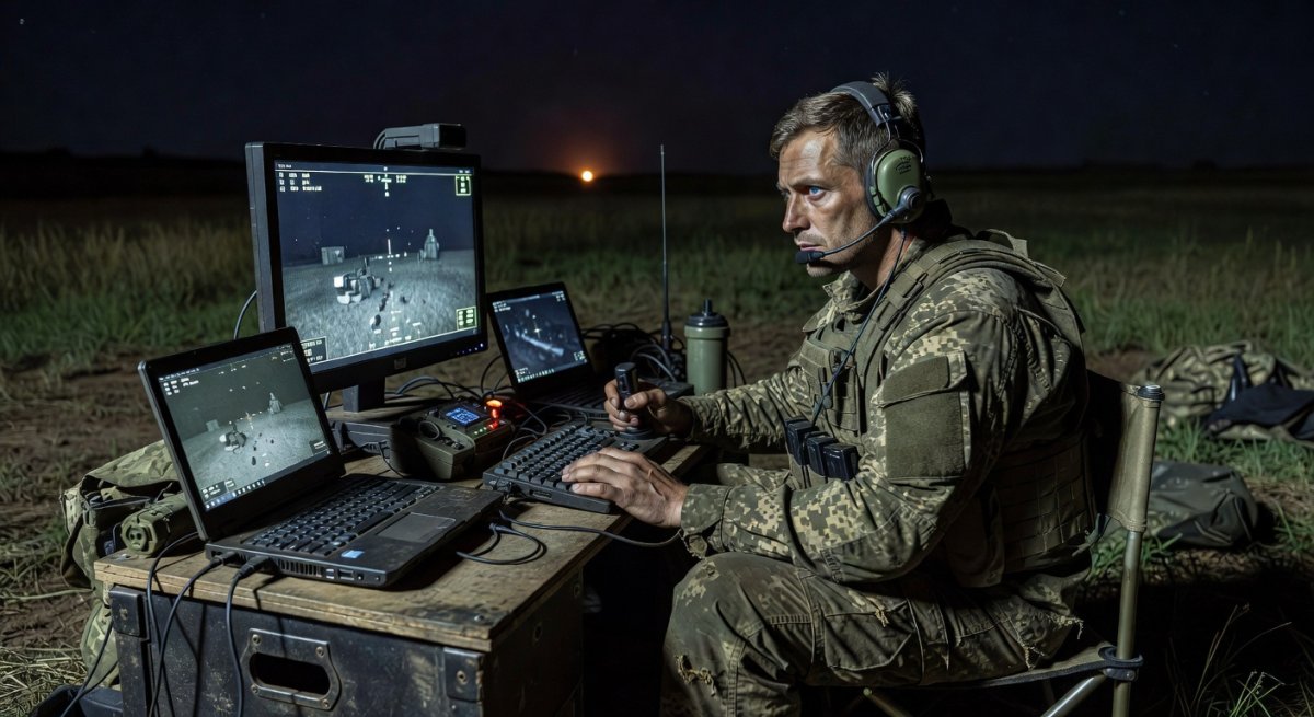 Ukrainian military drone operations, illustrating Ukraine's growing capability to strike deep inside Russian territory