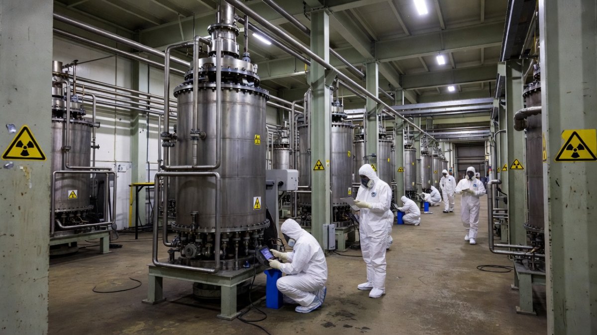 IAEA inspection and Iranian nuclear enrichment facility