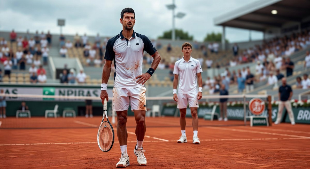 The clearest sign Father Time is closing in on Djokovic?