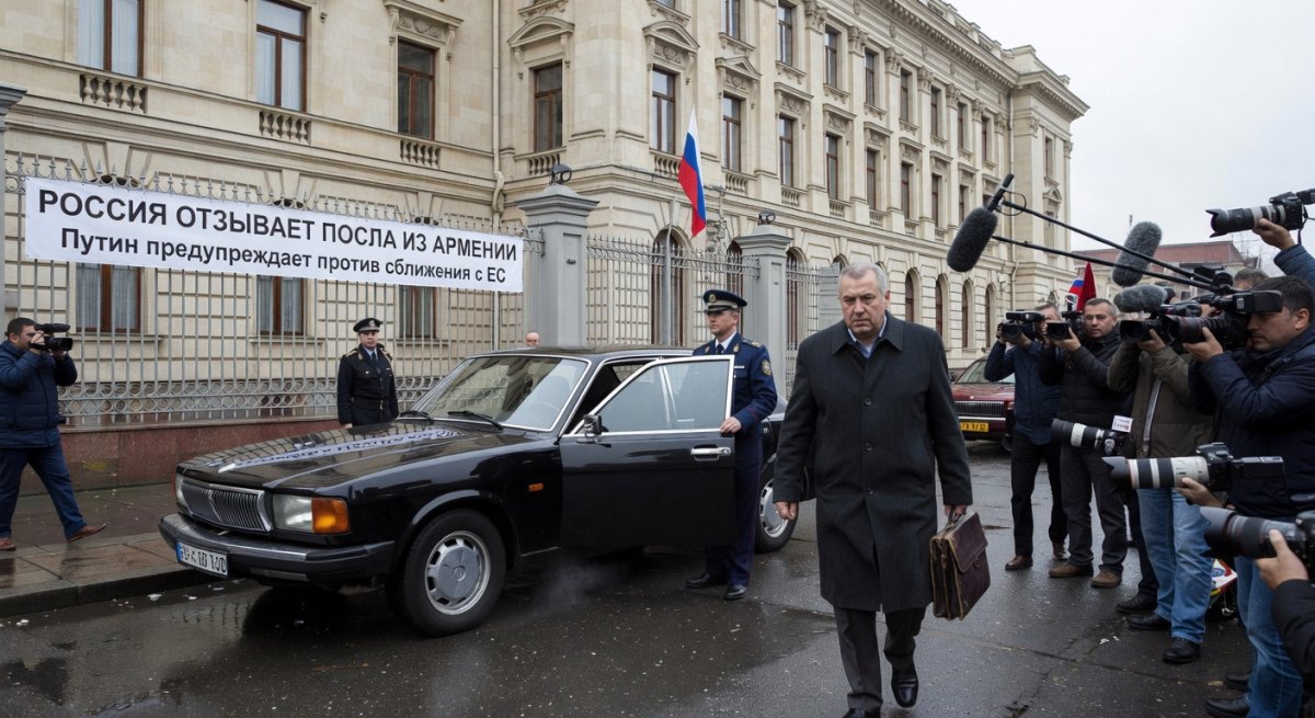 Russia Pulls Ambassador From Armenia as Putin Warns Against EU Alignment