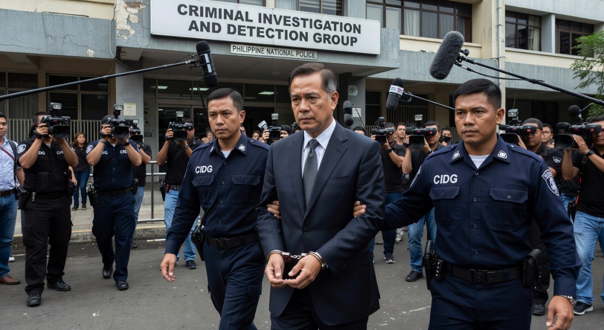 Senator Jinggoy Estrada Surrenders After Arrest Warrant in P252 Billion Flood Control Plunder Case