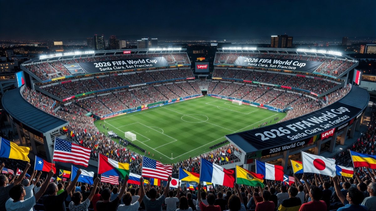 Levi's Stadium World Cup atmosphere