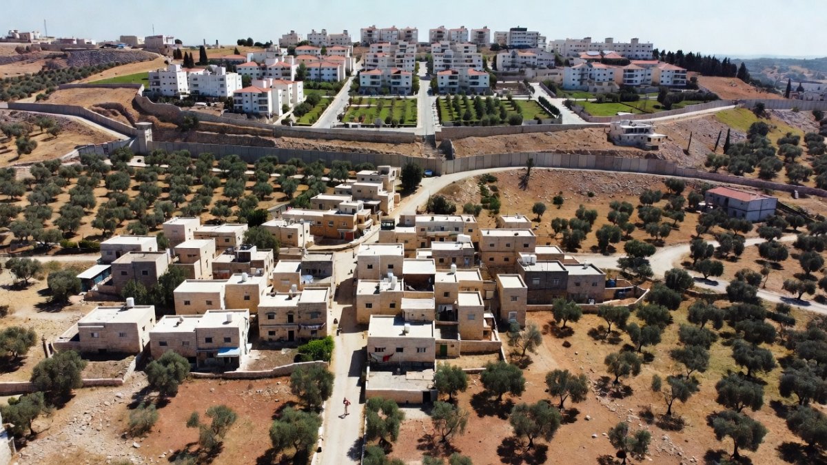 Palestinian village in occupied West Bank