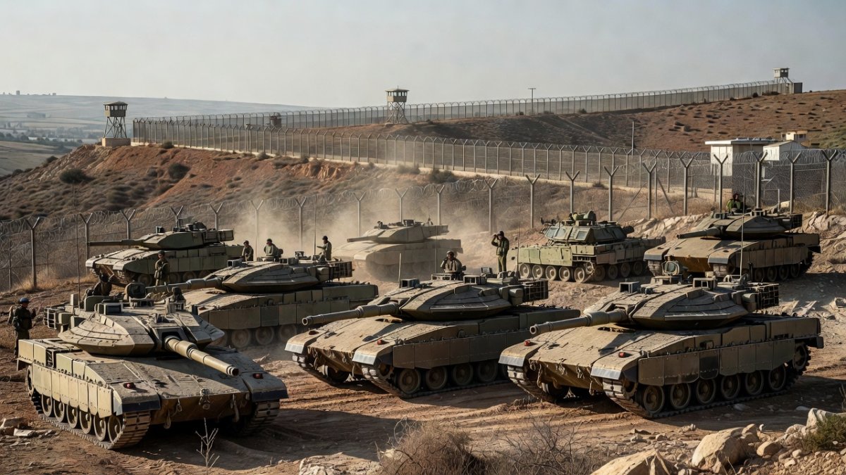 Israeli military presence along the Israel-Lebanon border as security concerns persist