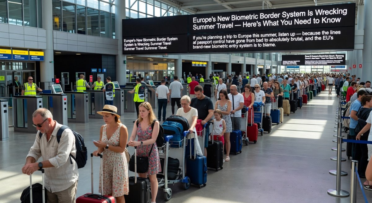 Europe's New Biometric Border System Is Wrecking Summer Travel — Here's What You Need to Know