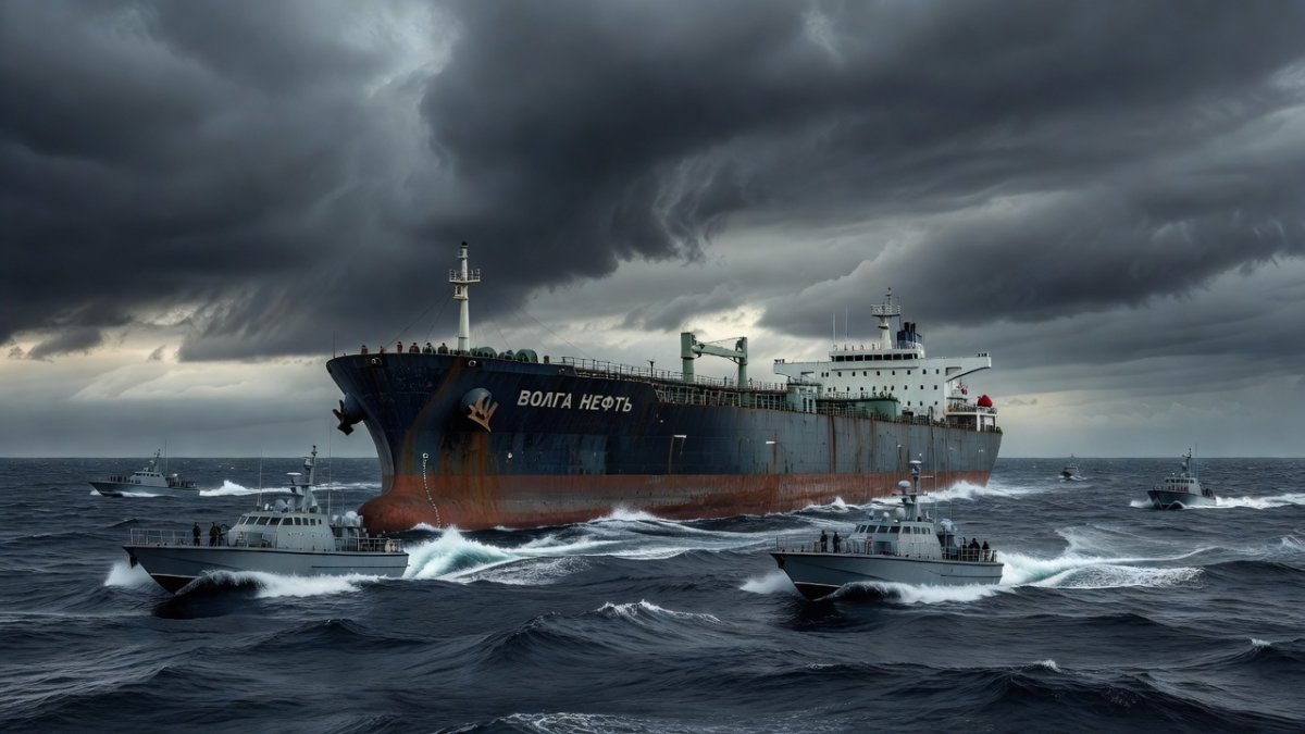 Russian oil tanker at sea targeted by EU shadow fleet sanctions