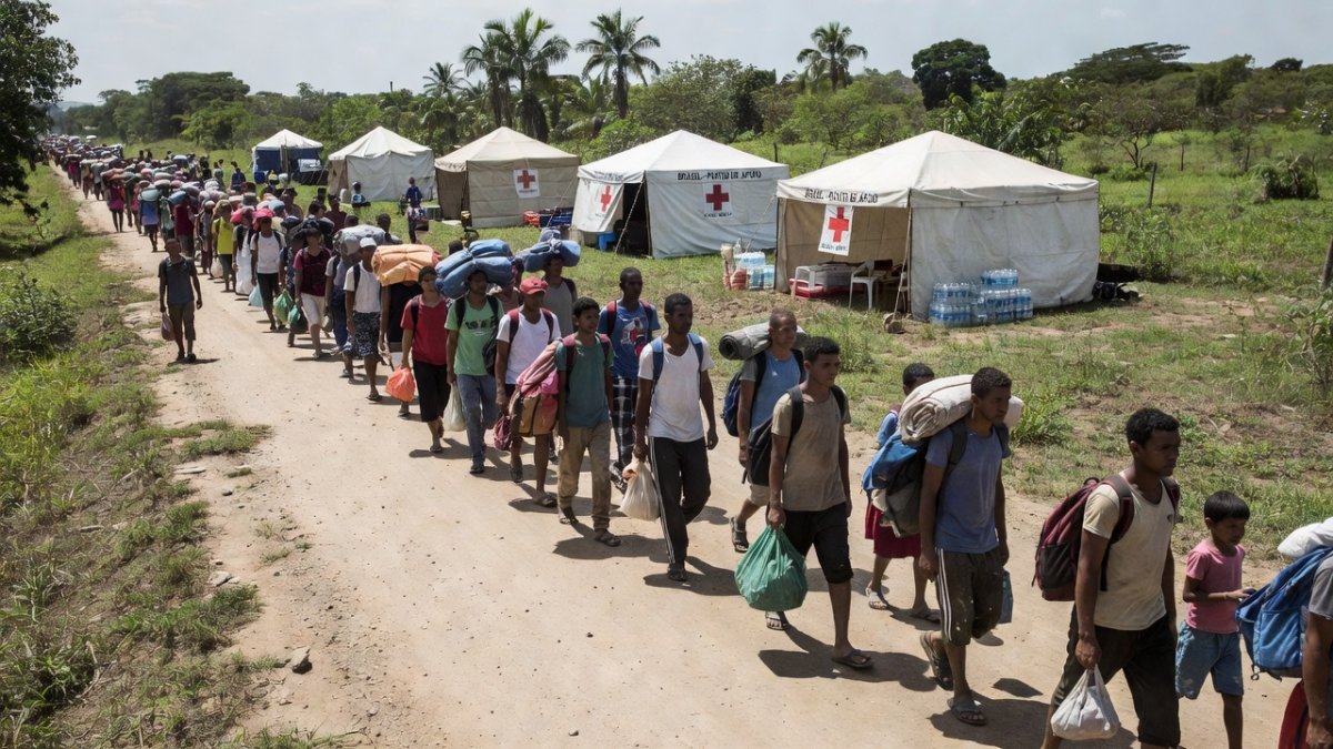 Venezuelan migrants overwhelm Brazil health services in Roraima