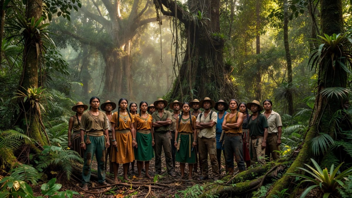 Indigenous and Afro-descendant environmental defenders protecting forests in Colombia