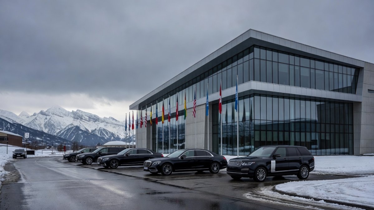 Geneva conference center hosting US-Iran negotiations in Switzerland