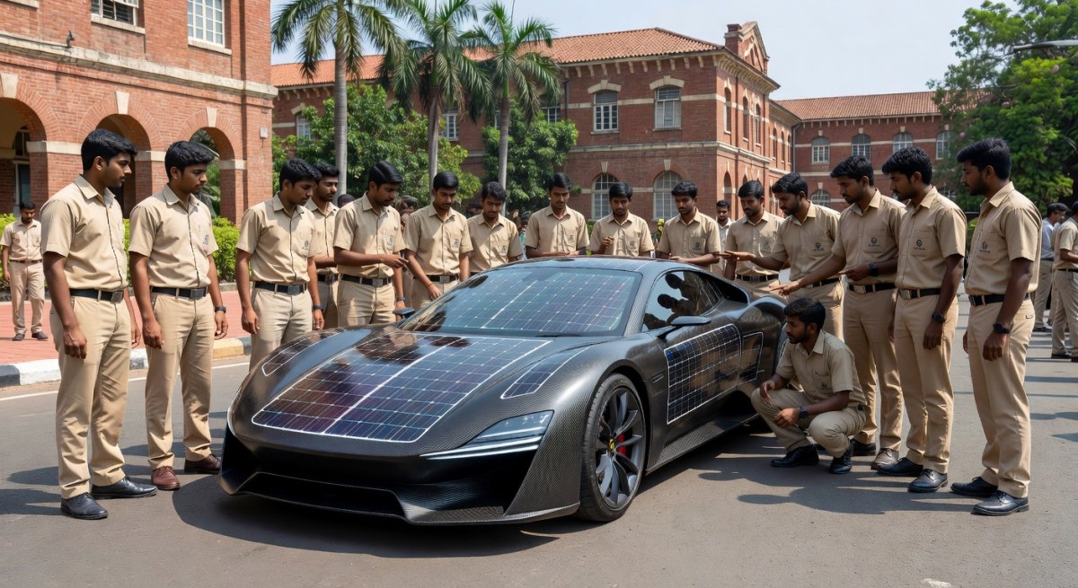 IIT Madras Team Takes India Solar Car Dream To South Africa