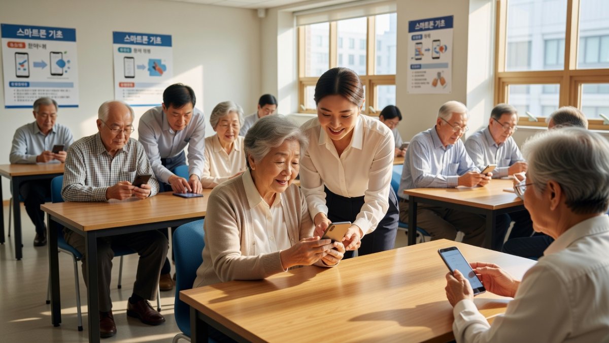 Seoul Digital Centers Bridge Tech Gap for Korean Seniors