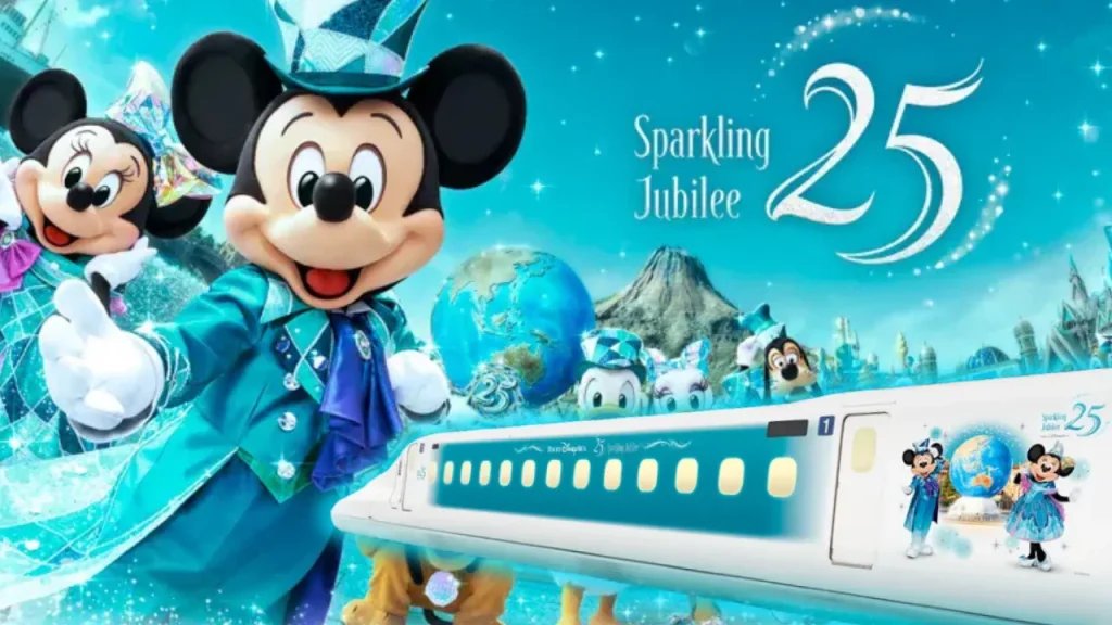 Sparkling Dreams Shinkansen: JR Central DisneySea Collab