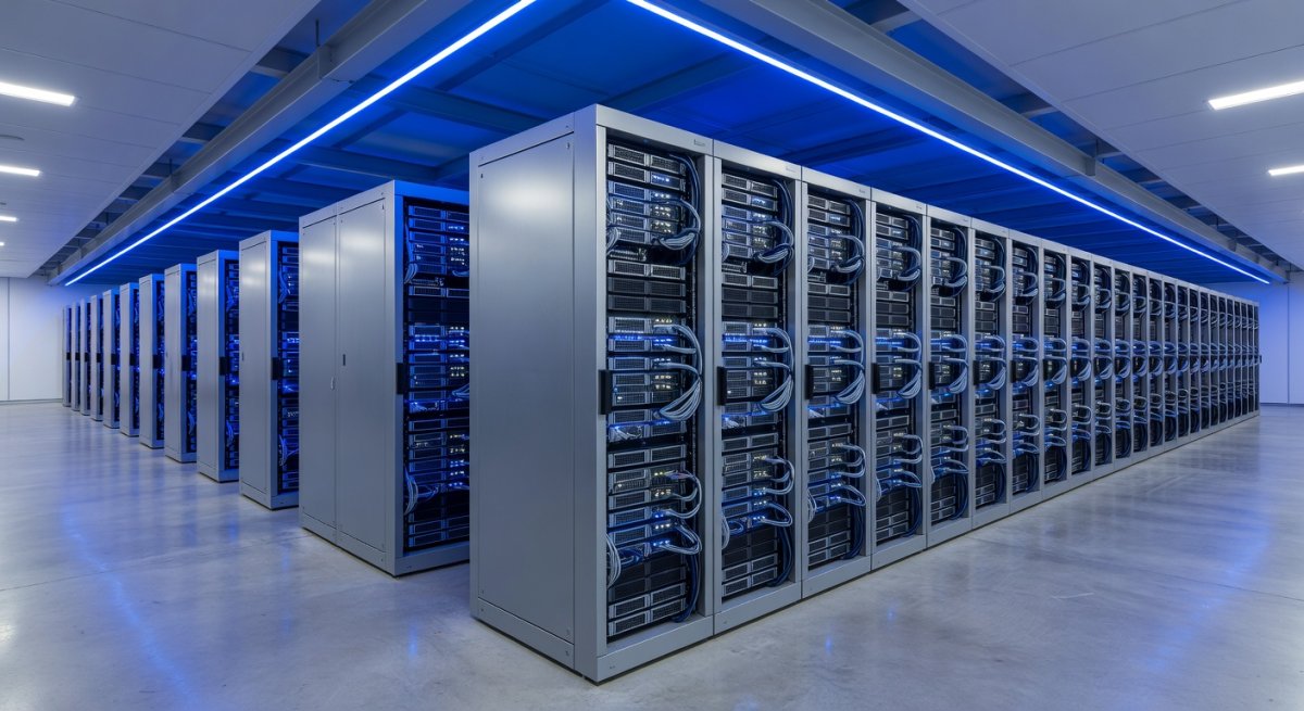 Advanced Canadian data centre facility with AI computing infrastructure