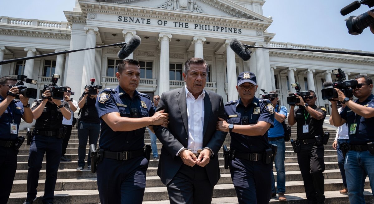 Senate in Turmoil: Estrada Arrested on Plunder Charges as Majority Bloc Walks Out