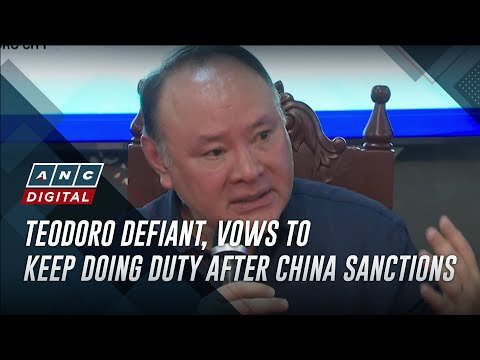 China Sanctions PH Defense Chief Gilberto Teodoro Over South China Sea Remarks