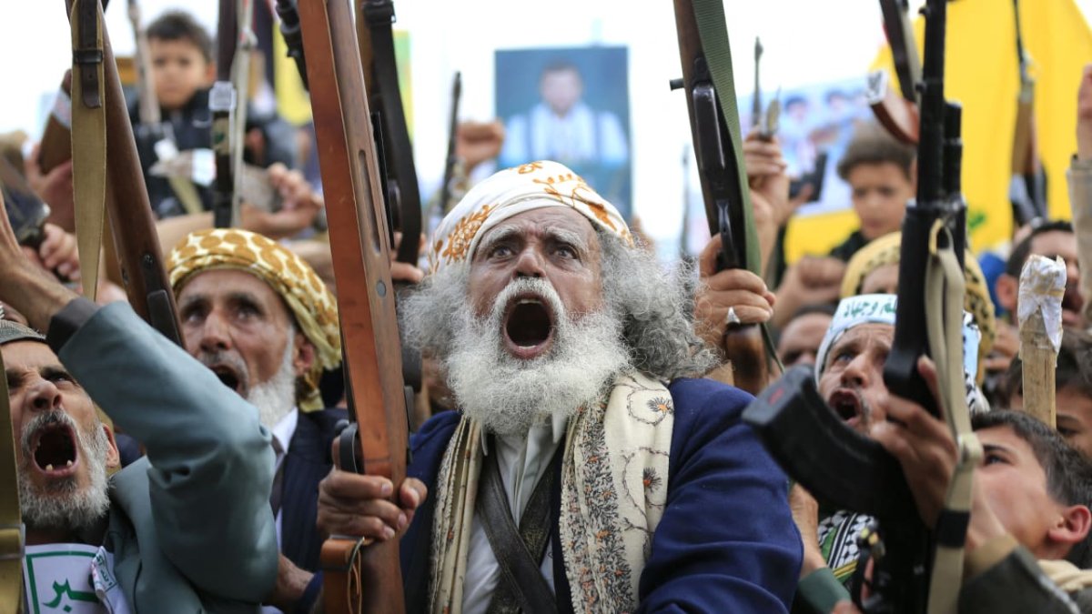 Houthis Fire Missiles at Israel, Ban Israeli Red Sea Ships
