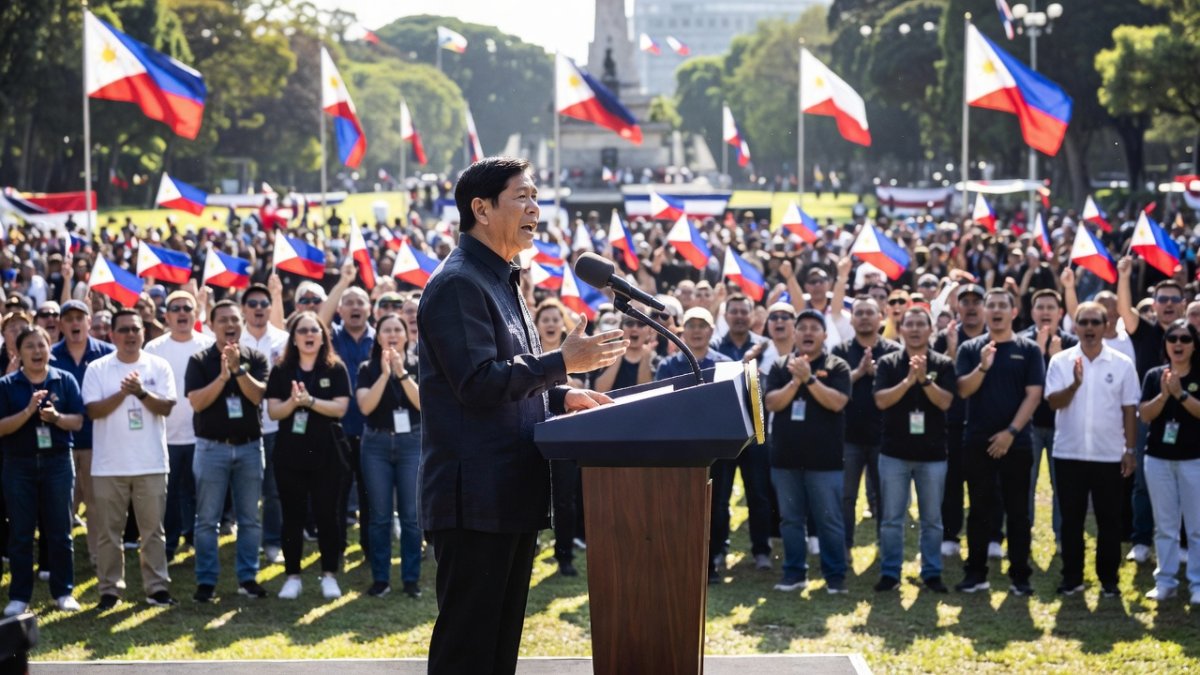 Marcos Urges Filipinos to Defend Truth on Independence Day