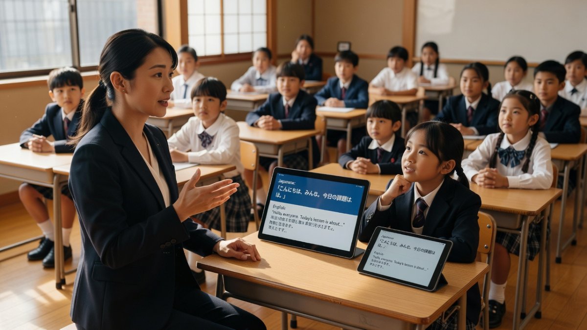AI Translation Aids Foreign Students in Kyoto Classrooms