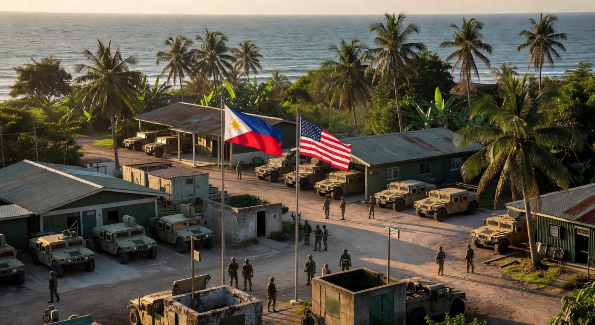 US military facilities in the Philippines under the Enhanced Defense Cooperation Agreement