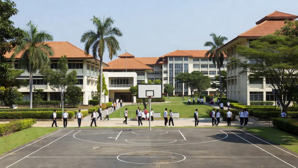 Ateneo de Manila University campus in Quezon City