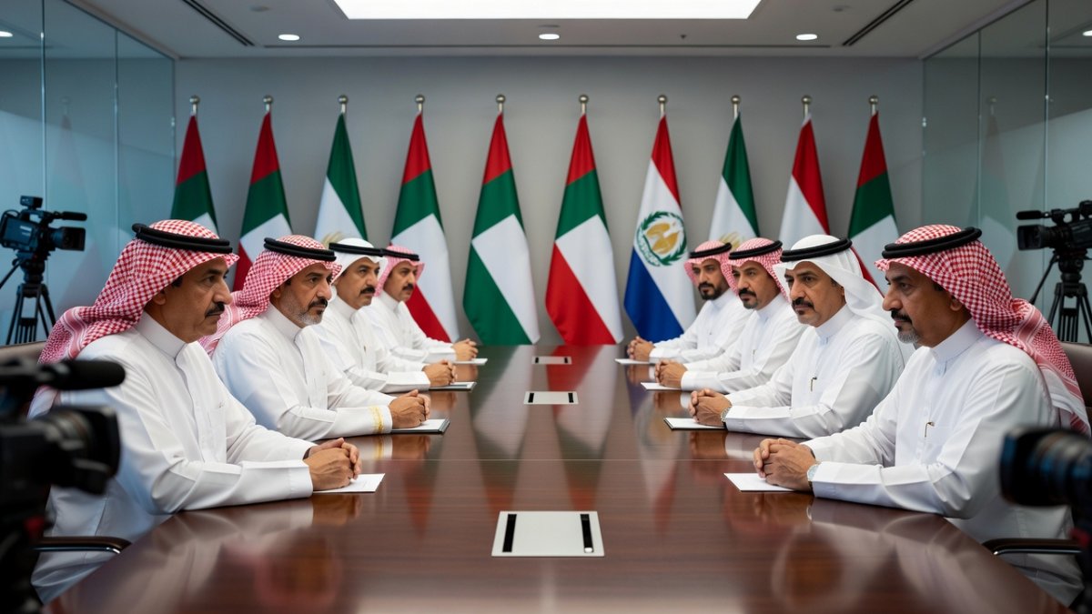 Gulf leaders at emergency summit discussing regional security