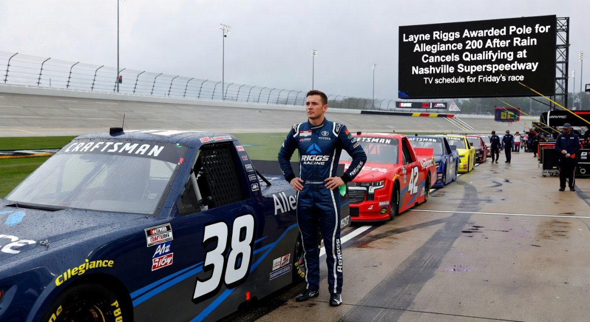 NASCAR Truck Series Nashville lineup, TV schedule for Friday's race