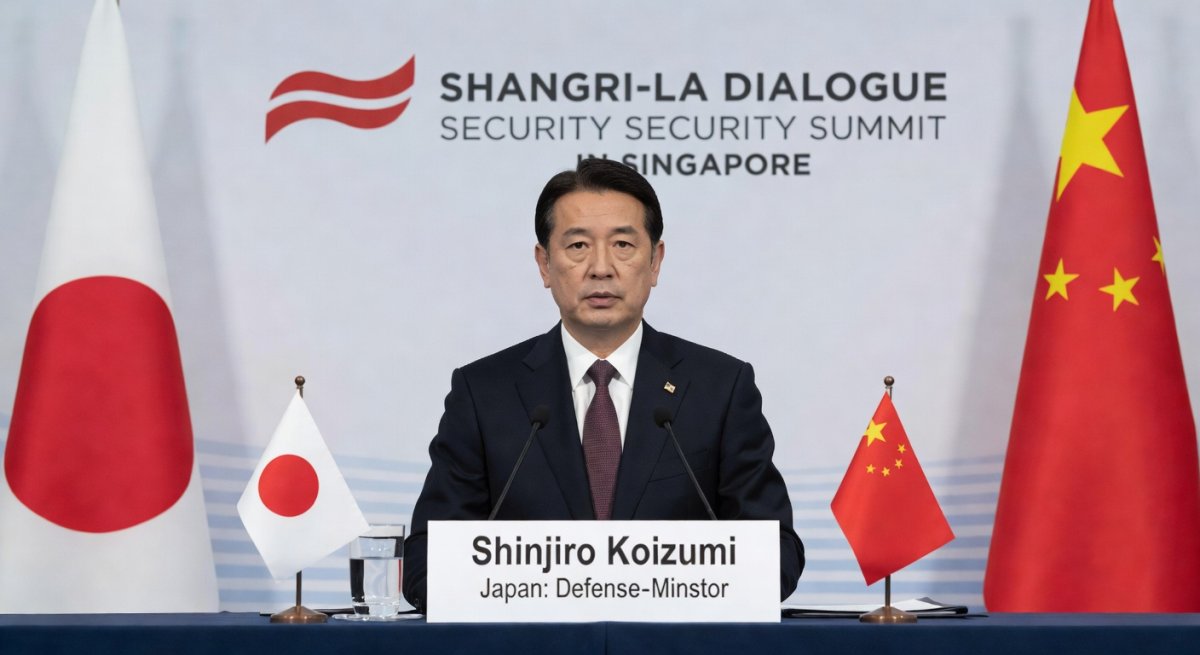 Japan and China Clash Over Military Expansion at Shangri-La Dialogue