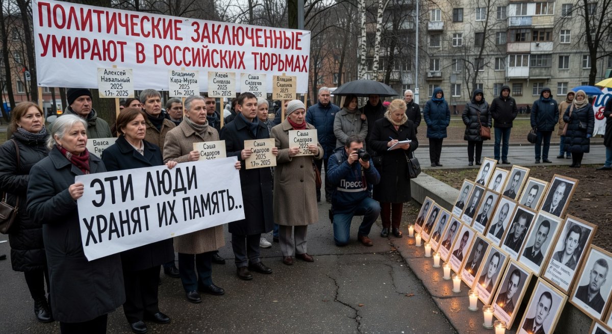 ​Political Prisoners Are Dying in Russian Jails. These People Are Keeping Their Memory Alive.