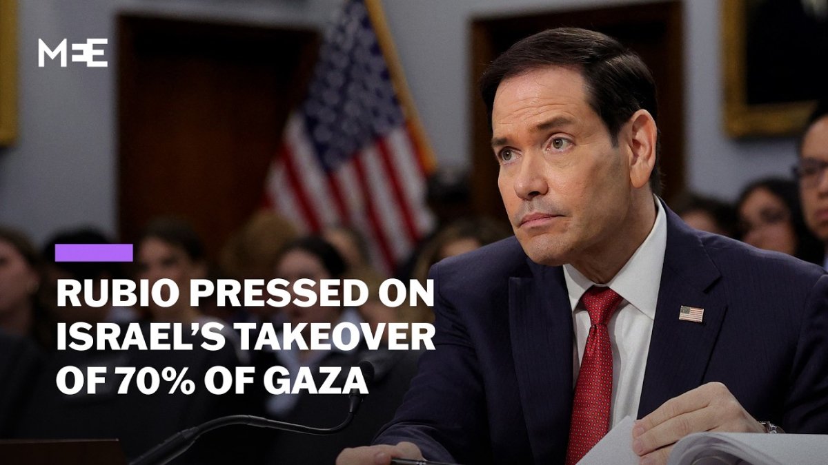 Rubio Distances US from Netanyahu's 70% Gaza Seizure Order