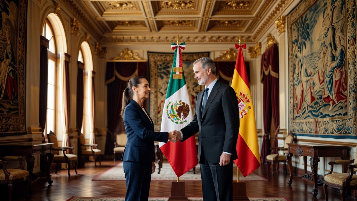 King Felipe VI Visit Heals Mexico-Spain Rift at World Cup