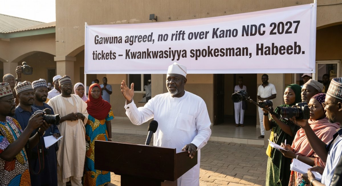 Gawuna agreed, no rift over Kano NDC 2027 tickets – Kwankwasiyya spokesman, Habeeb