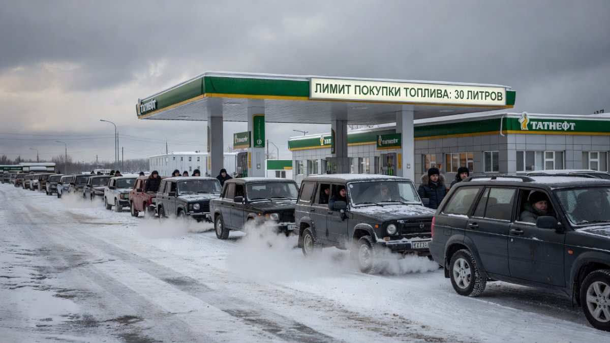 Tatneft Limits Gasoline Sales Following Ukrainian Drone Strike on Its Refinery