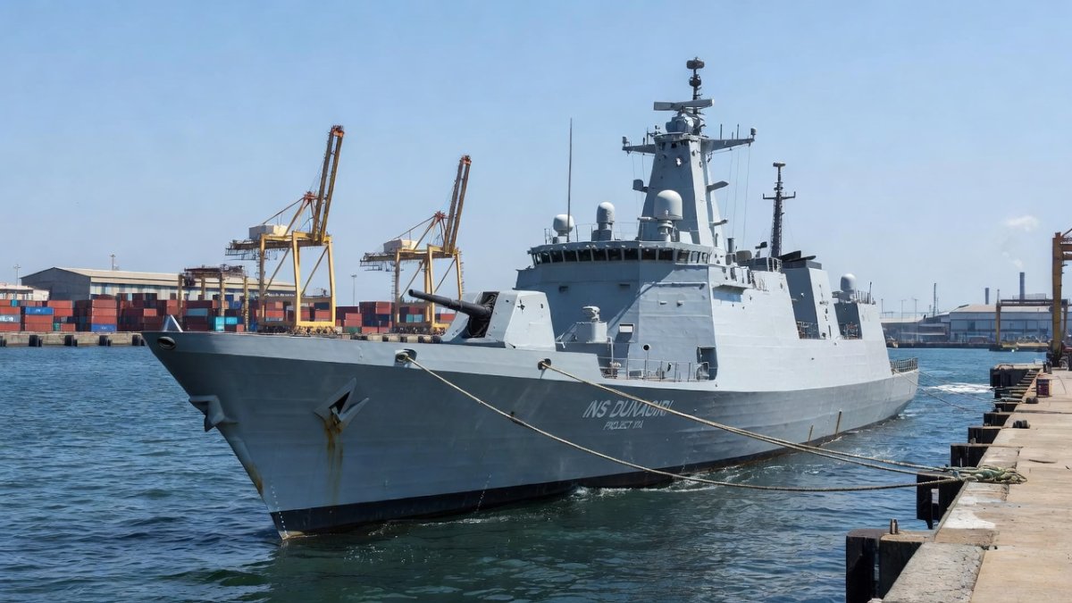 India Boosts Naval Self-Reliance with 3 Indigenous Warships
