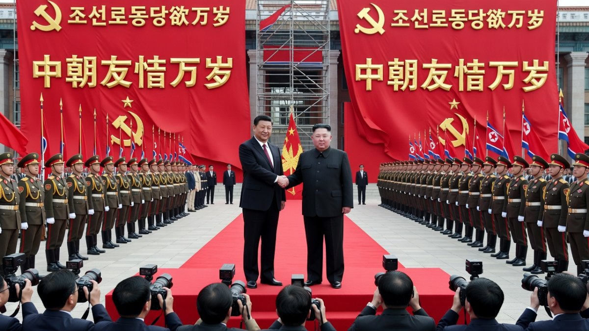 Xi Jinping and Kim Jong Un Vow Stronger Ties as North Korea Visit Wraps Up