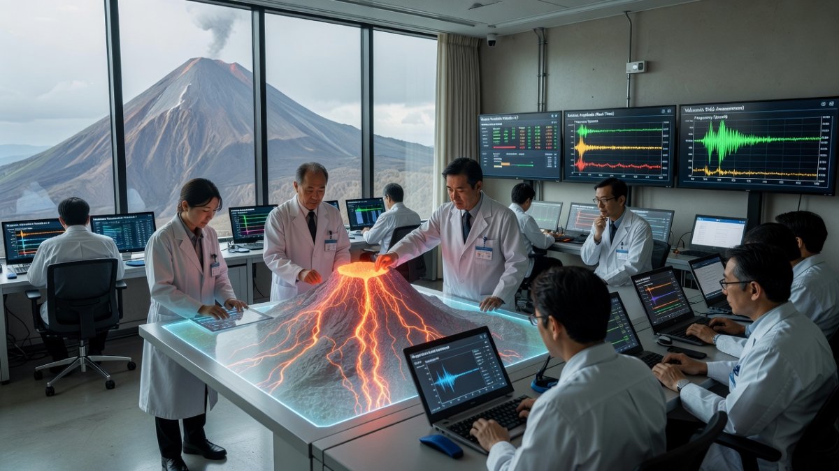 Japan's Volcanic Prediction Technology Advances with 3D Geofluid Mapping