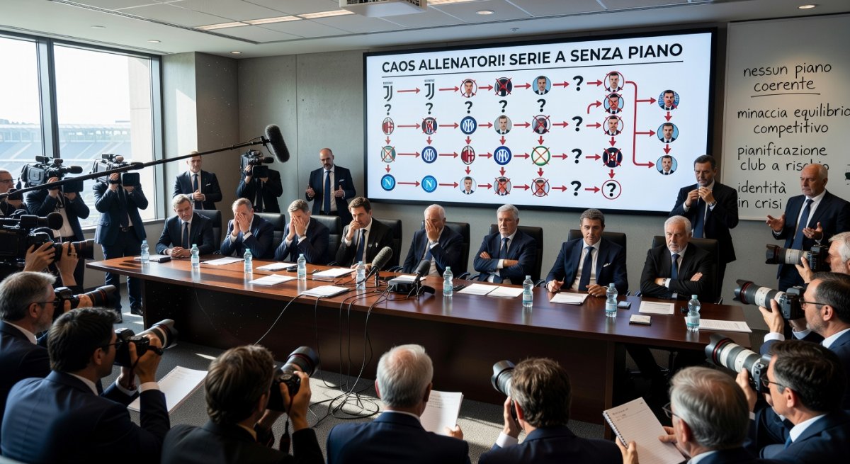 Bonkers manager merry-go-round! Top league now has no plan