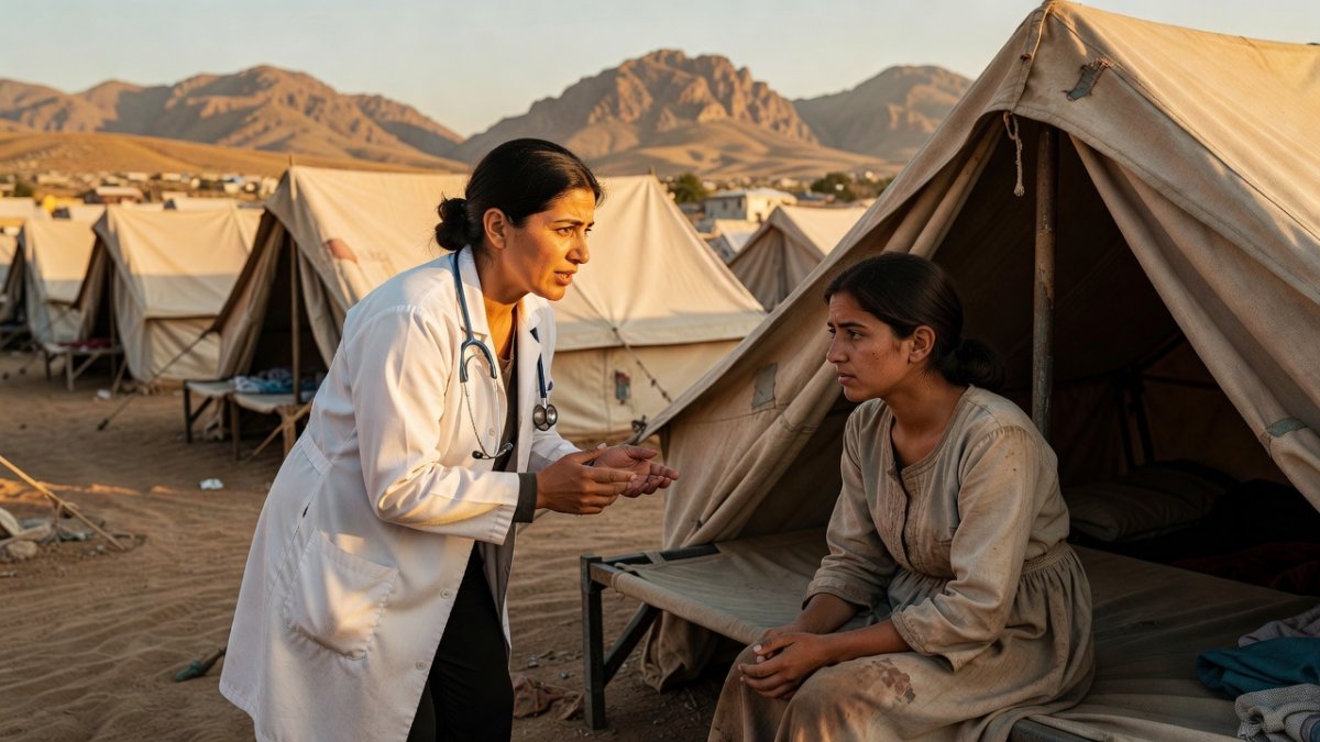 Yazidi Doctor Healing Wounds of ISIS Genocide