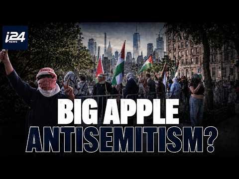 New York City subway car where an antisemitic attack occurred