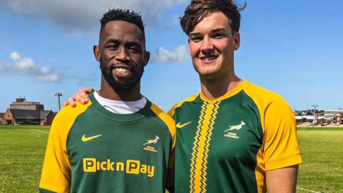 Siya Kolisi leading the Springboks