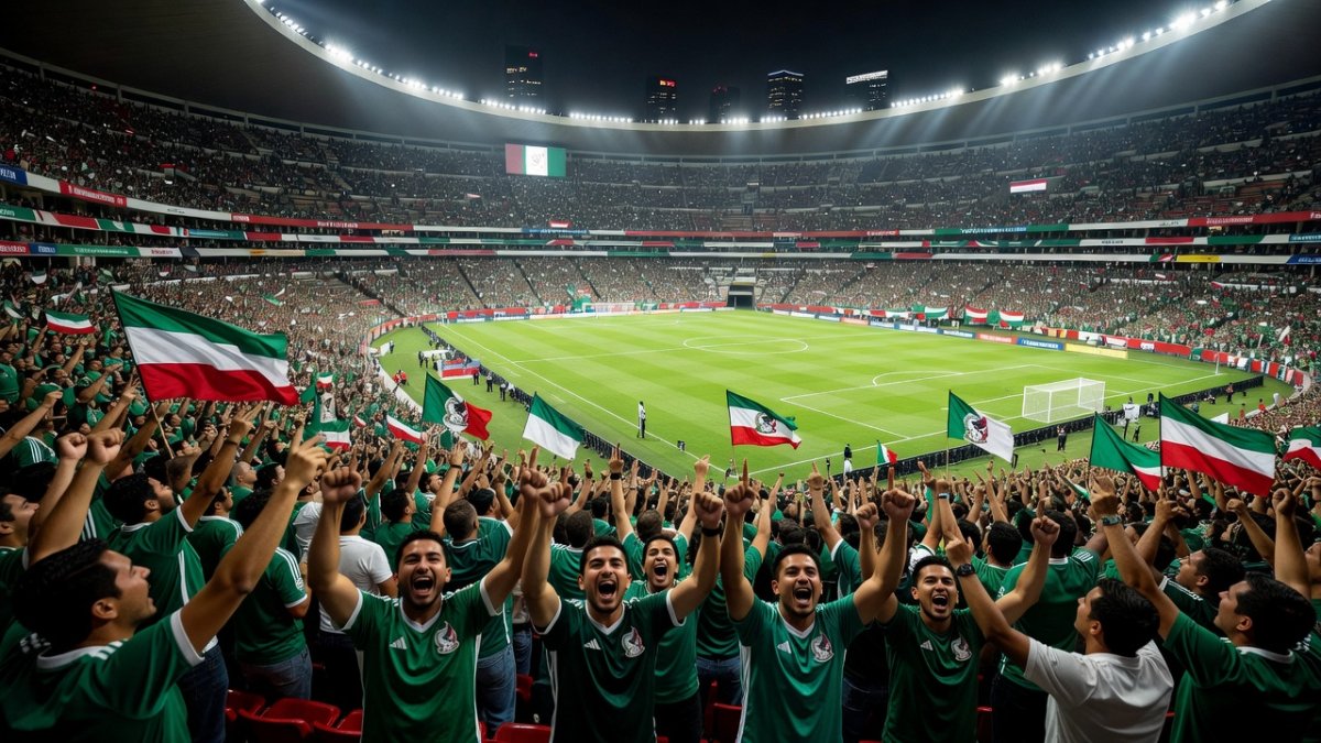 Teboho Mokoena celebrating his penalty goal for South Africa at the 2026 World Cup