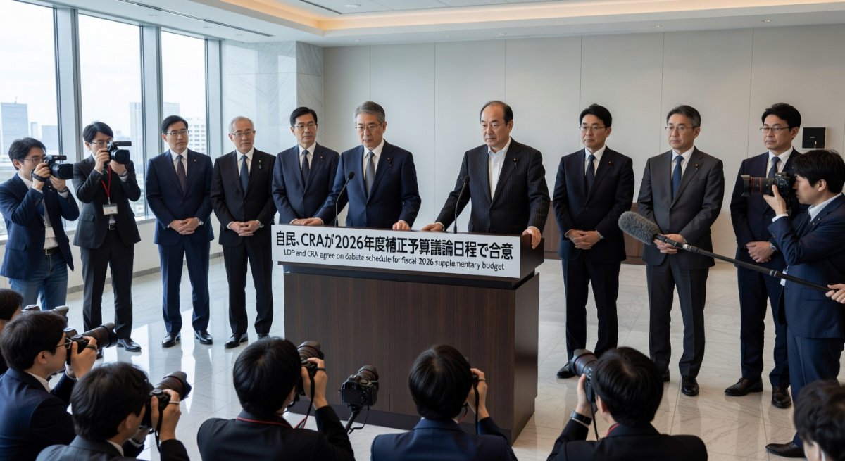 LDP and CRA agree on debate schedule for fiscal 2026 supplementary budget