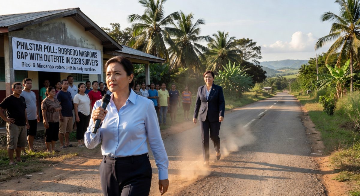 Leni Robredo Closes In on Sara Duterte in Hypothetical 2028 Presidential Race