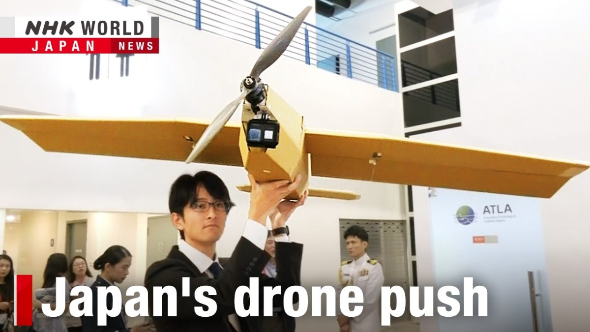 Japanese Drone Makers Seek Global Markets