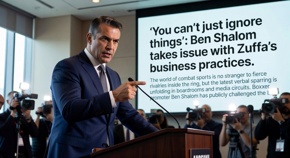 ‘You can’t just ignore things’: Ben Shalom takes issue with Zuffa’s business practices