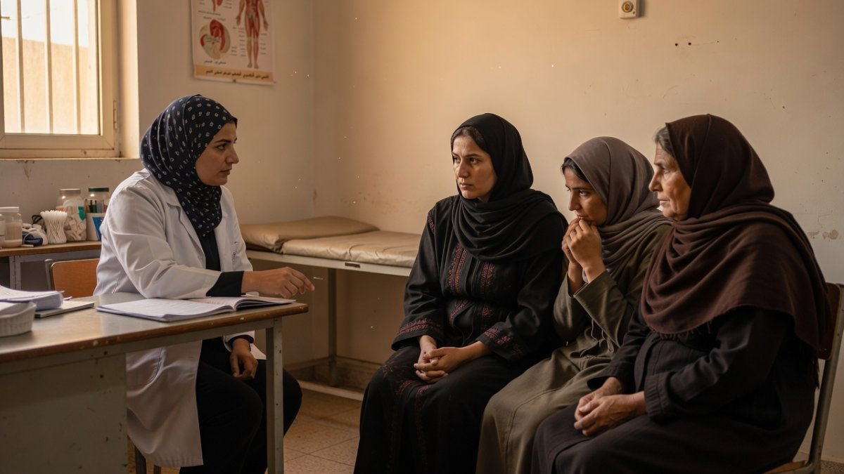 Yazidi Genocide Survivors: Dr Nagham Nawzat's Work in Duhok