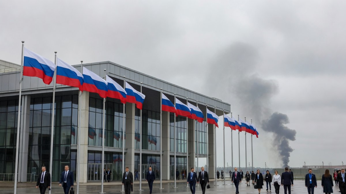 Cracks in Russia's Economy Shine Through at SPIEF