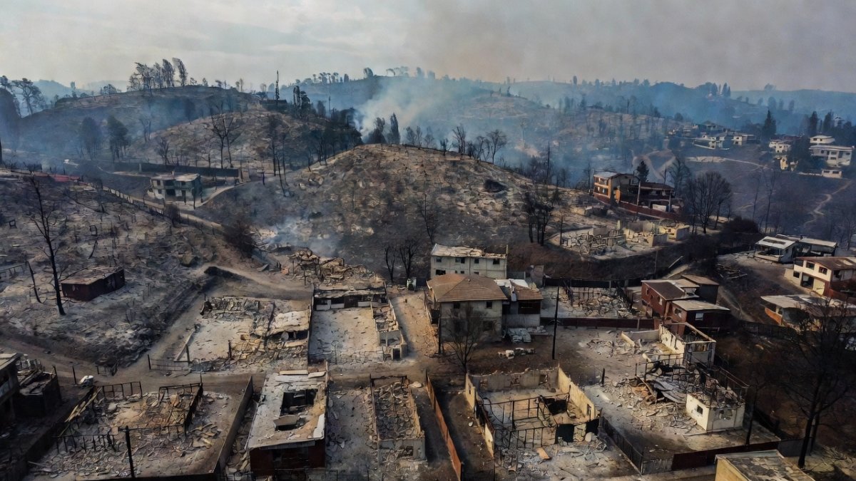 Chile Forest Fires January 2026: 21 Dead as Boric Declare...